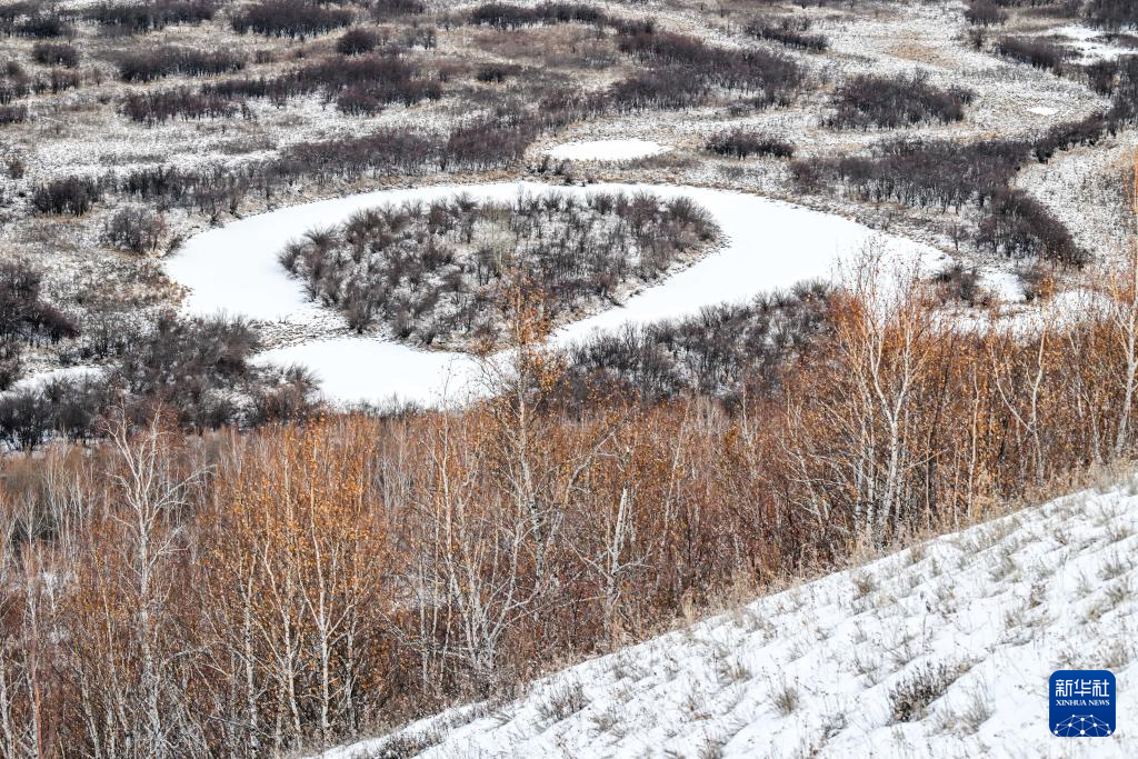 美丽中国丨雪后的额尔古纳湿地