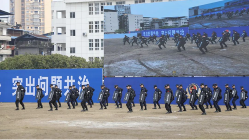 四川开江：练好制暴真功夫 守护平安大家园