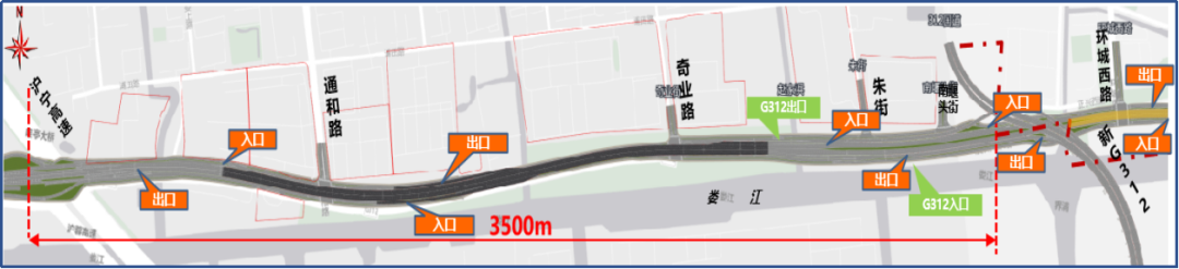 娄江大道（沪宁高速-朱街）快速化改造工程，通车！