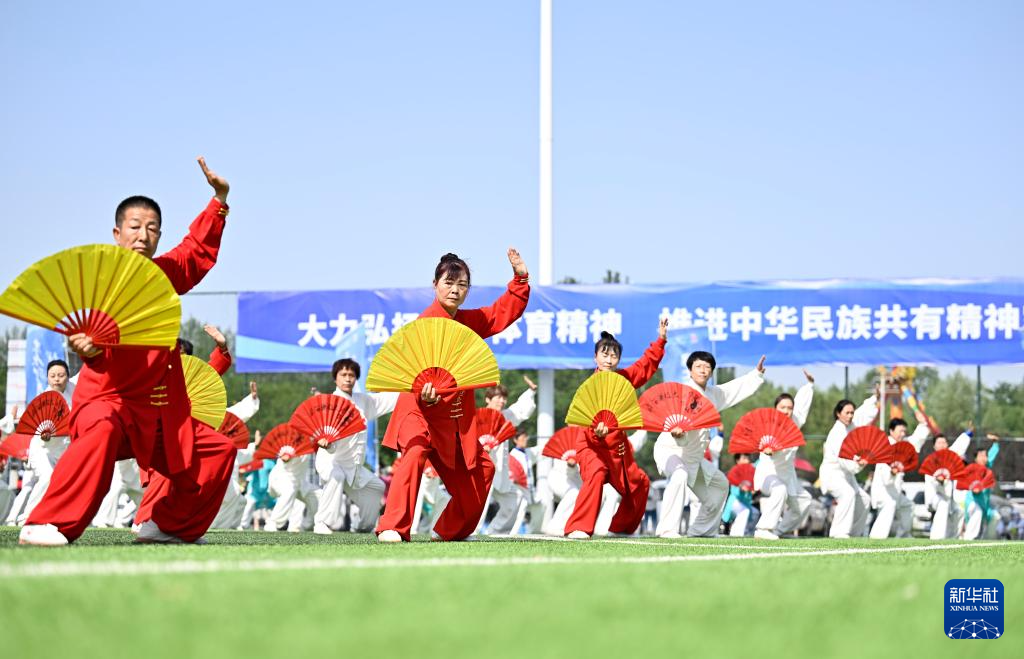 全民健身主题活动在银川举办