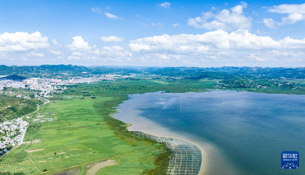 草海夏日风光美