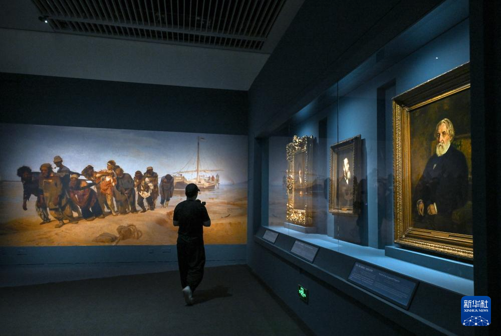 “涅瓦河畔的遐思——列宾艺术特展”在国博开幕