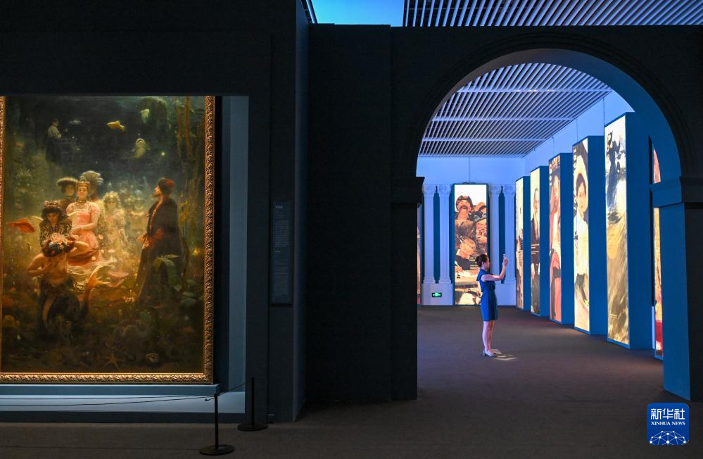 “涅瓦河畔的遐思——列宾艺术特展”在国博开幕