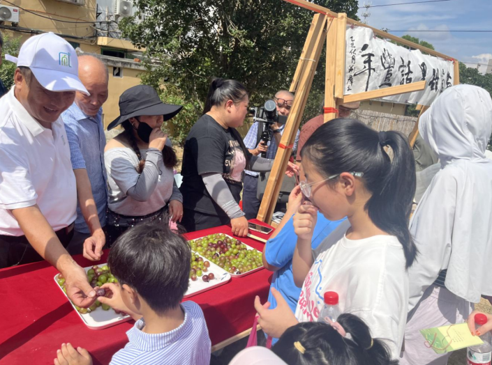 小葡萄串起大幸福——江苏常州戚墅堰街道河苑社区“全龄益角”里的中国式治理新图景