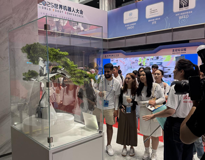 AI与机器人的艺术共生实验——北京经济技术开发区分局以公共艺术助力世界机器人大会