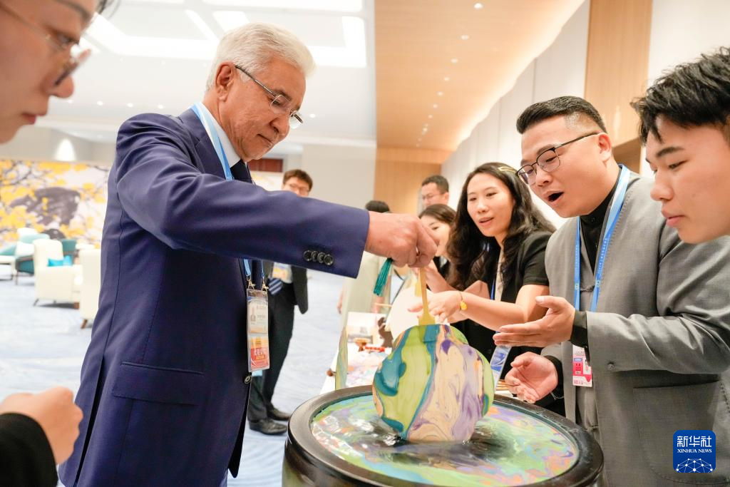 上合组织天津峰会丨非遗迎贵宾 文明共璀璨