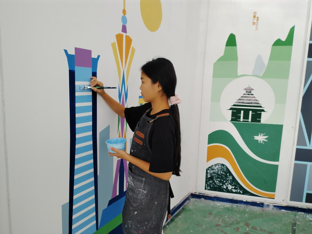 八桂匠才·技耀中原 | 油漆与装饰项目选手郑小淇：高温下的涂层艺术家