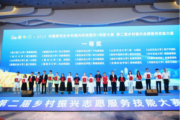 第二届中国研究生乡村振兴志愿服务技能大赛决赛在烟台举办