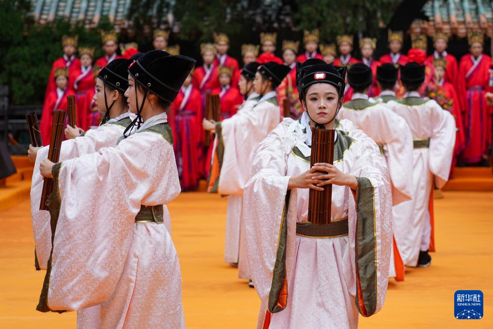 2025乙巳年公祭孔子大典在山东曲阜举行