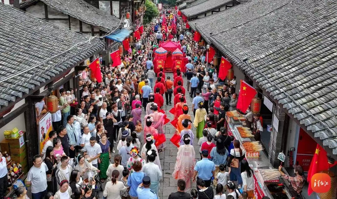 成都青白江：古城焕新引领“双节”文旅新气象