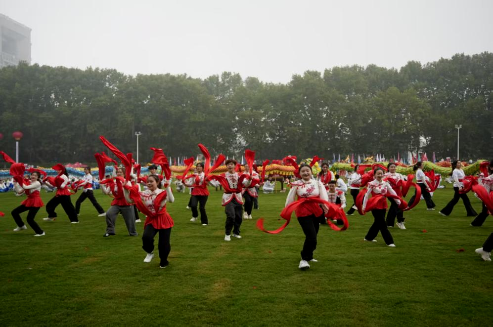 陕西省第四十四届大学生田径运动会开幕