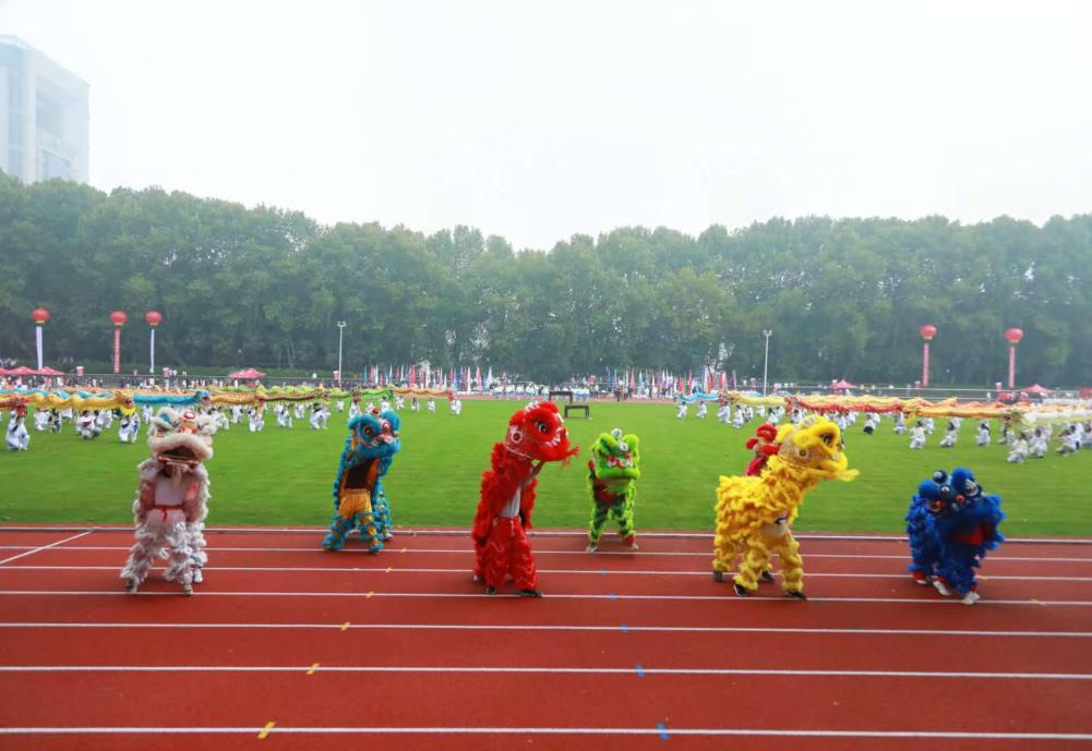 陕西省第四十四届大学生田径运动会开幕