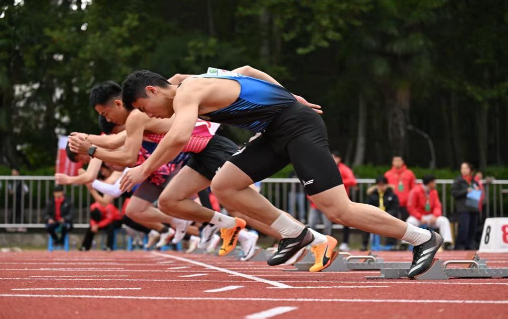 陕西省第四十四届大学生田径运动会开幕