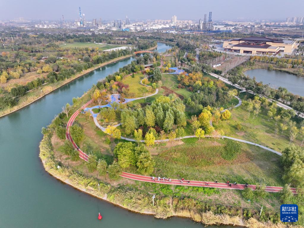 河北沧州:大运河堤顶路铺就美好生活新图景