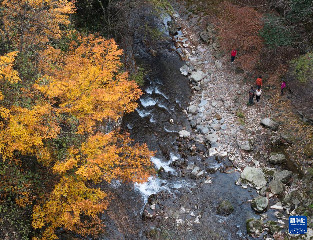陕西南郑：秋色斑斓