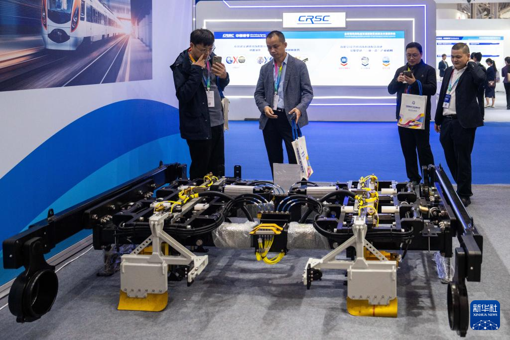 2025中国国际轨道交通和装备制造产业博览会在湖南株洲开幕