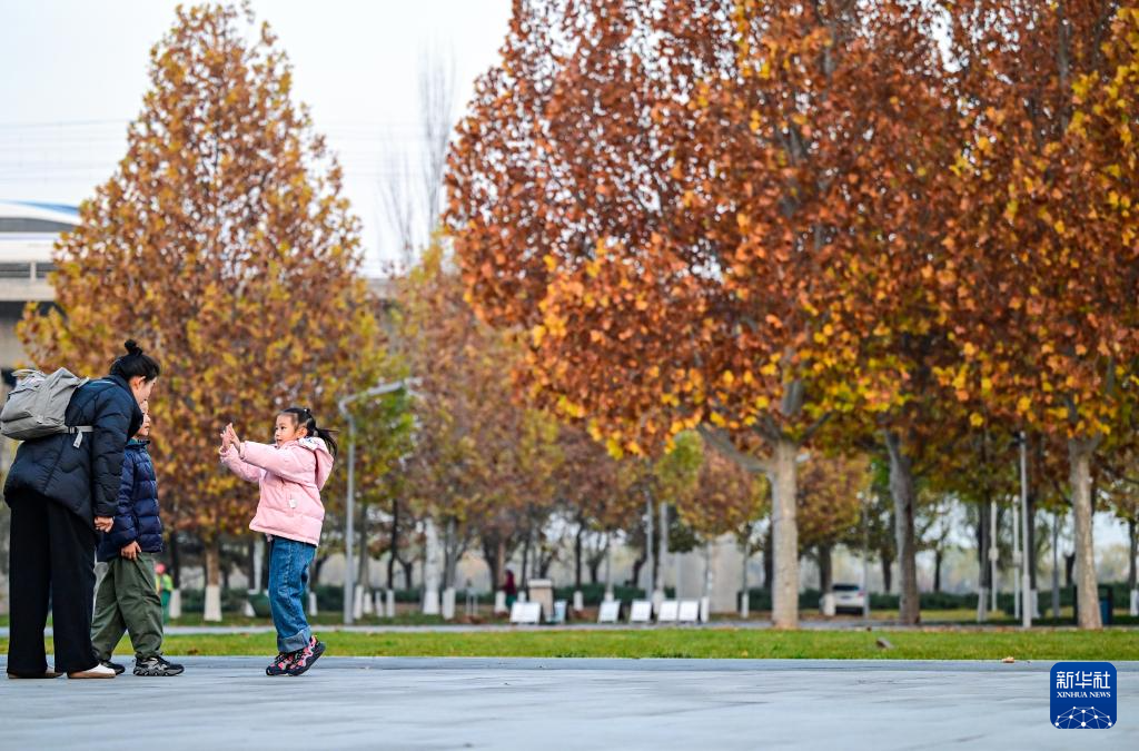 初冬园博园，周末好时光