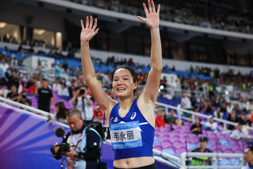 刘德助1500米夺金 广西田径第十五届全运会征程圆满结束