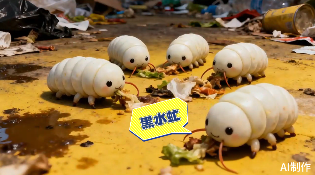 狂炫垃圾，这些小虫子竟是“移动垃圾处理厂”？