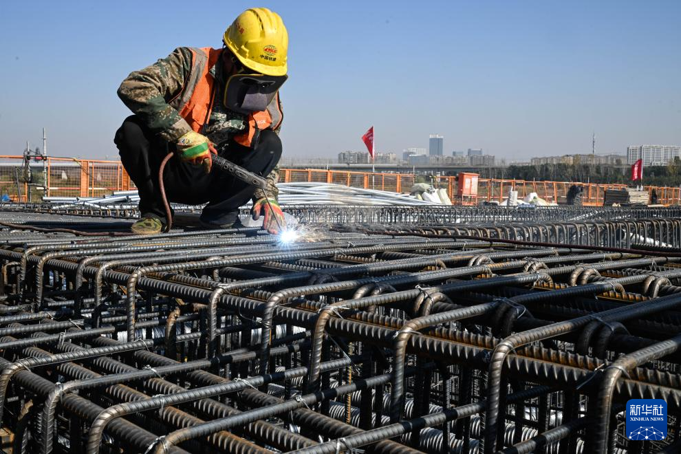 高铁苏州北站快速联络道项目施工加速推进