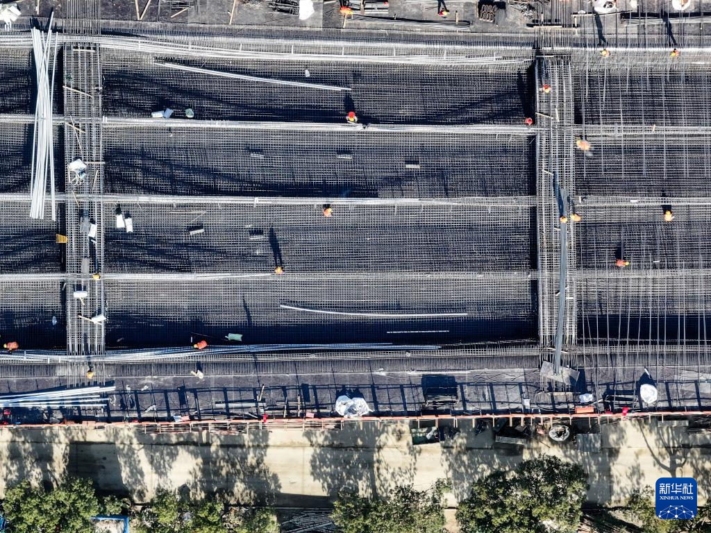 高铁苏州北站快速联络道项目施工加速推进