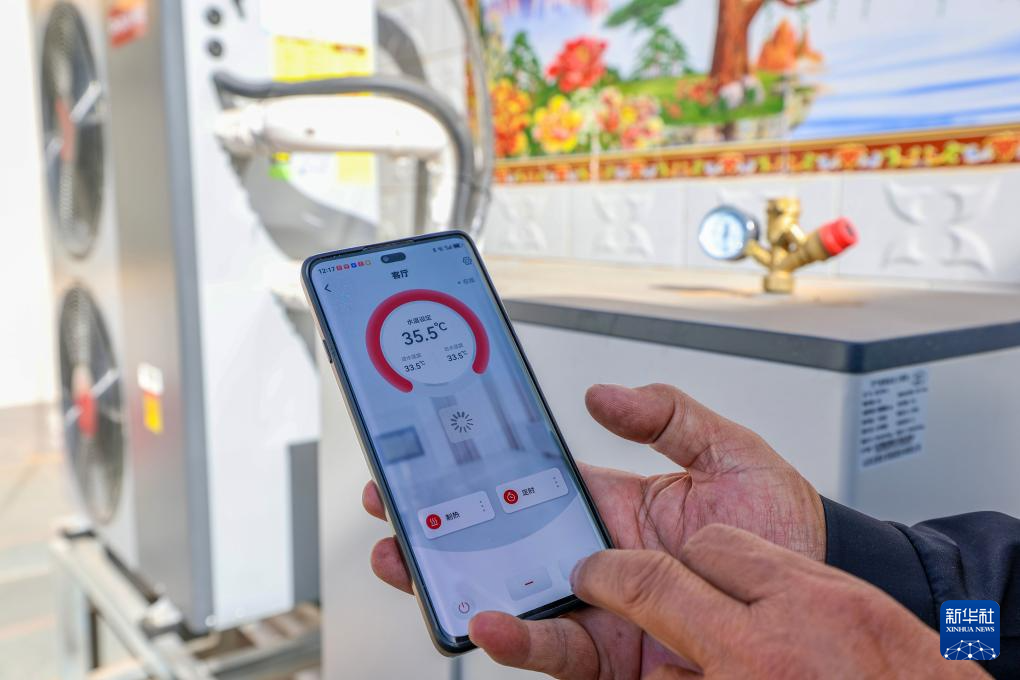 宁夏同心：清洁供暖 温暖过冬