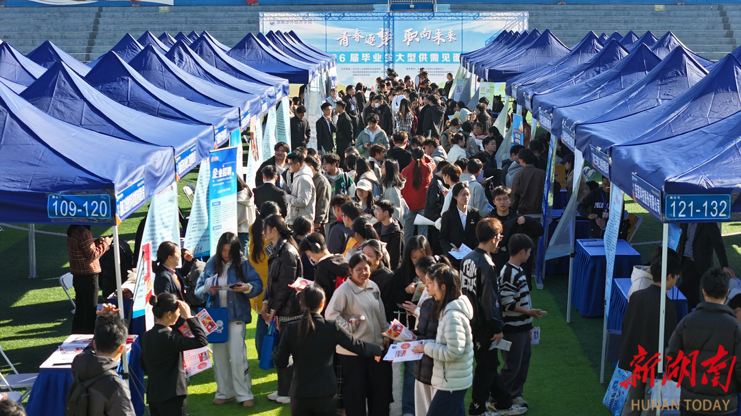 政校企携手搭平台 供需对接促就业——湖南涉外经济学院举办2026届毕业生供需见面会