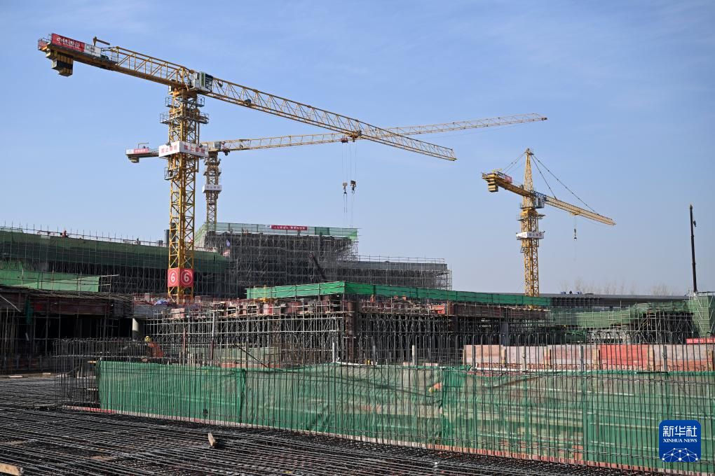 安徽淮北：淮北西站站前广场加紧建设