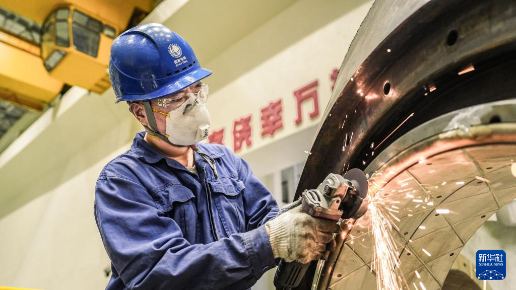 福建水口水电站5号机组大修