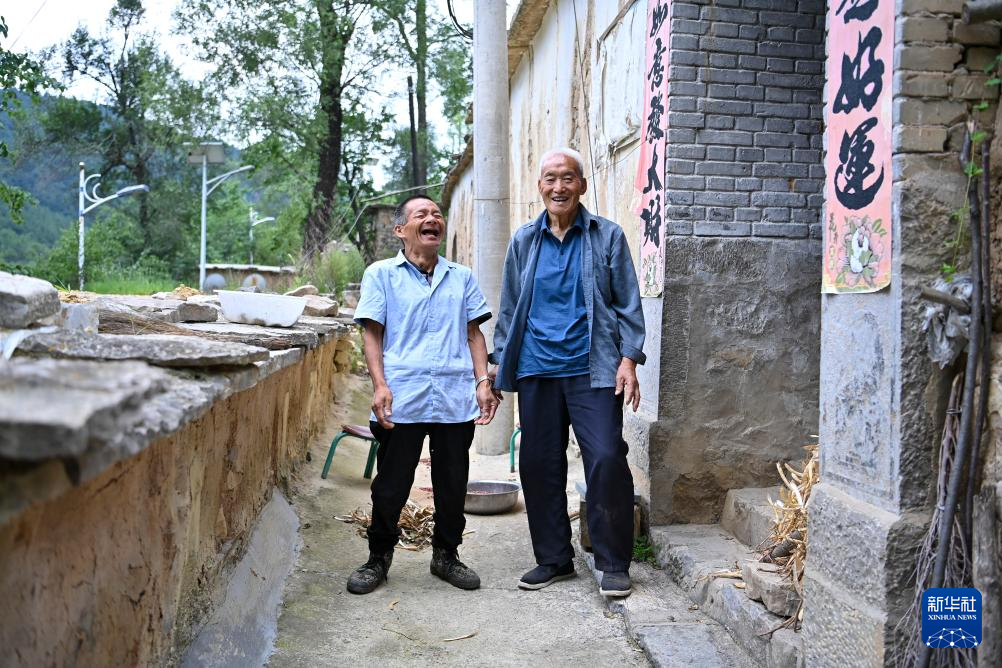 山西平顺：“爱的循环！这个村子很“暖”