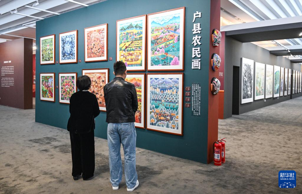 “丝路文脉·长安新篇”西安美术精品晋京展在京开幕