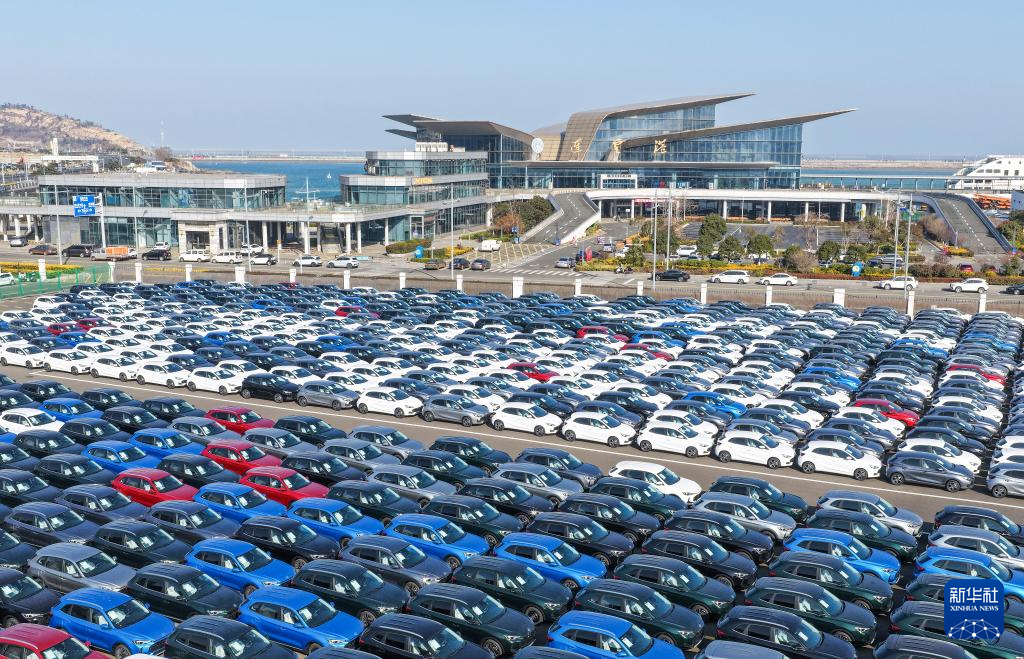 连云港口岸新能源汽车出口增长显著