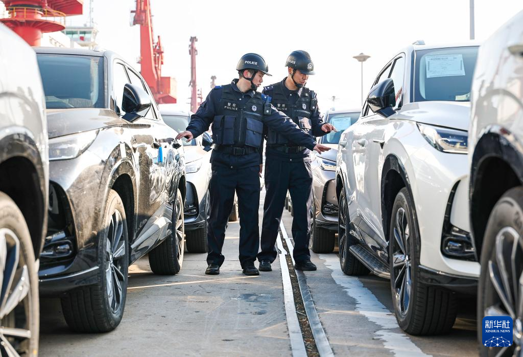 连云港口岸新能源汽车出口增长显著