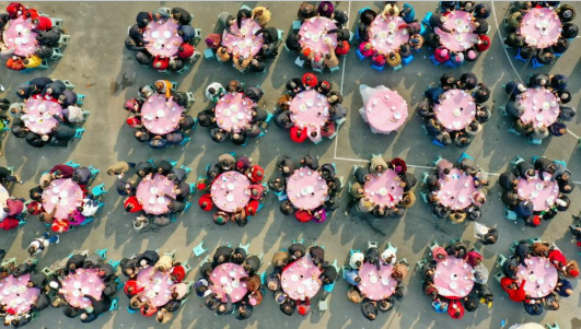 重庆万盛白龙湖村：乡风文明润乡土 冬至团圆话振兴