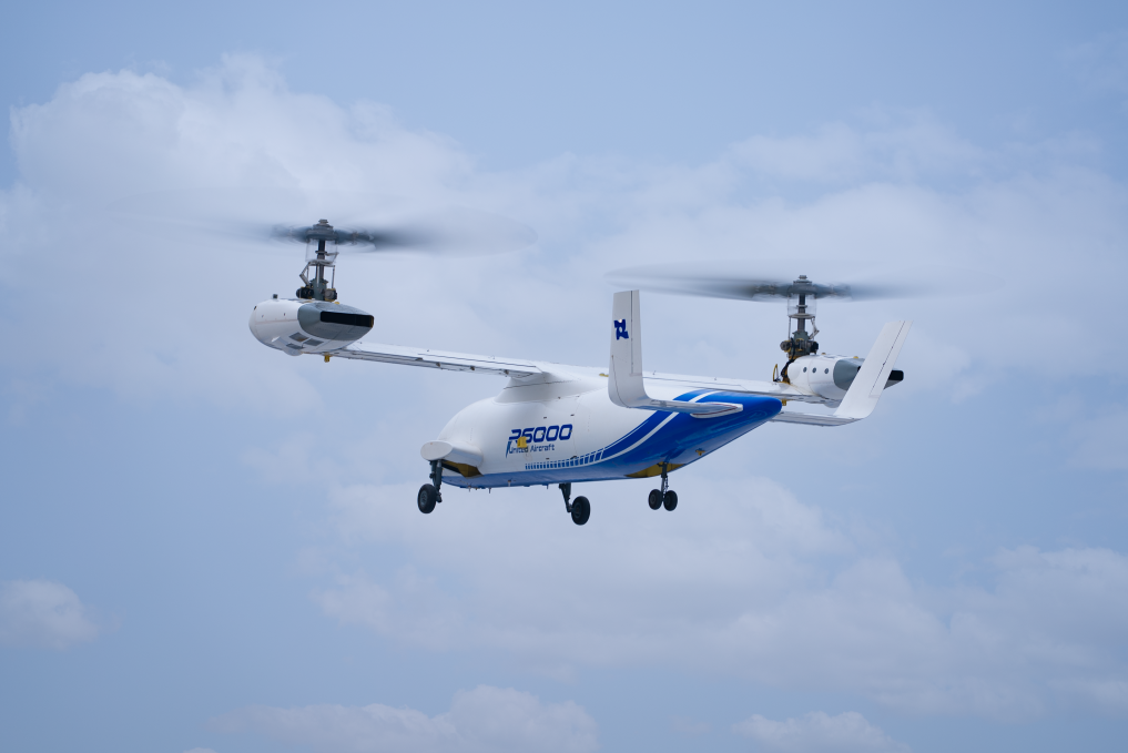 我国6吨级倾转旋翼无人飞行器在四川首飞