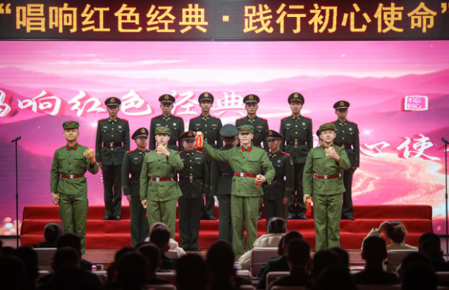 旋律催奋进，红歌砺初心！这场歌咏比赛气势如虹