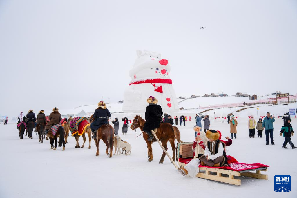 新疆昭苏:非遗展演迎新年