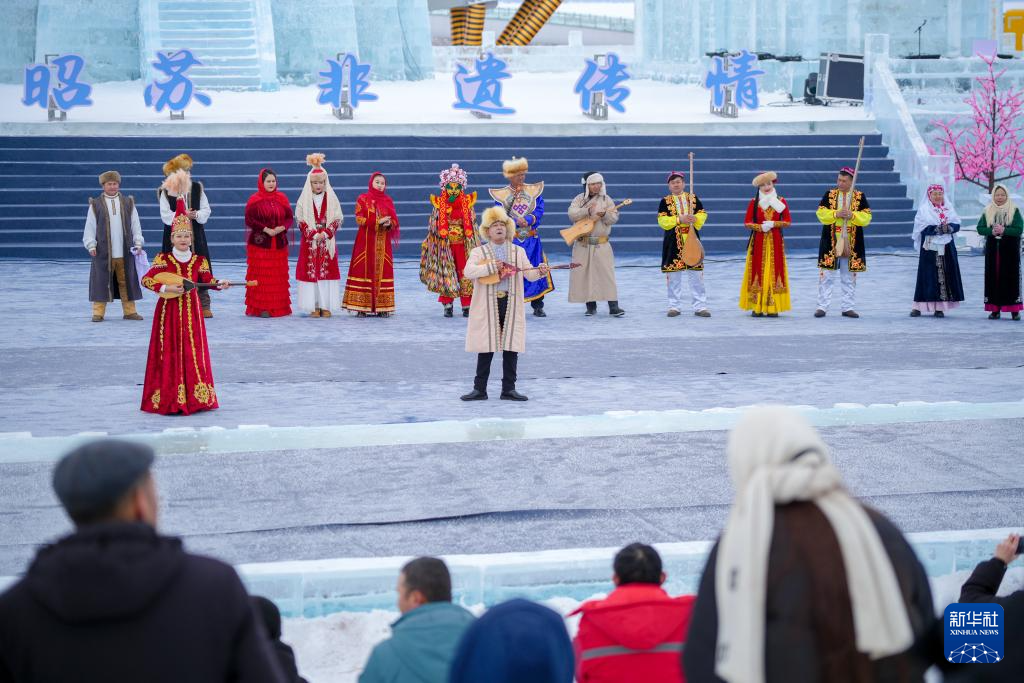 新疆昭苏:非遗展演迎新年