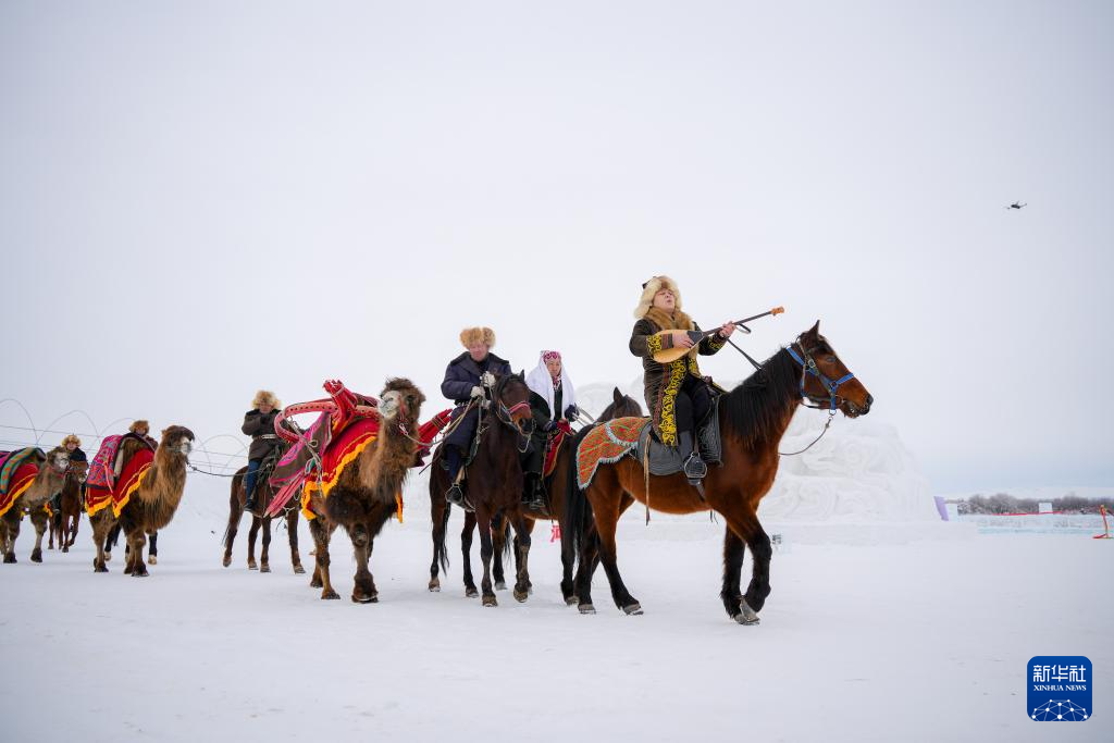 新疆昭苏:非遗展演迎新年