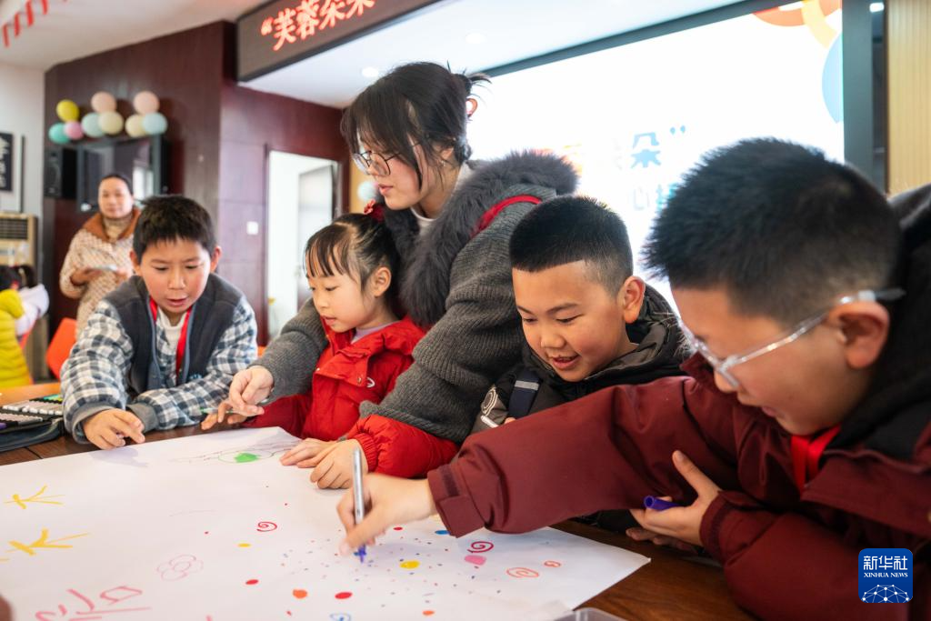 湖南长沙:“芙蓉朵朵”寒假爱心托管班开班