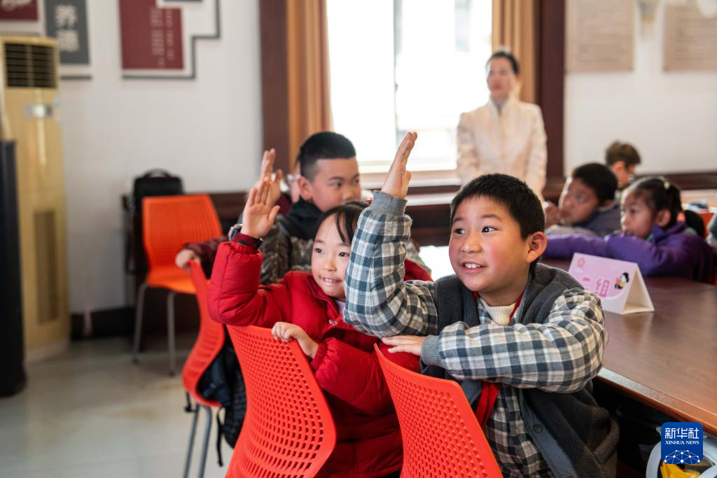 湖南长沙:“芙蓉朵朵”寒假爱心托管班开班