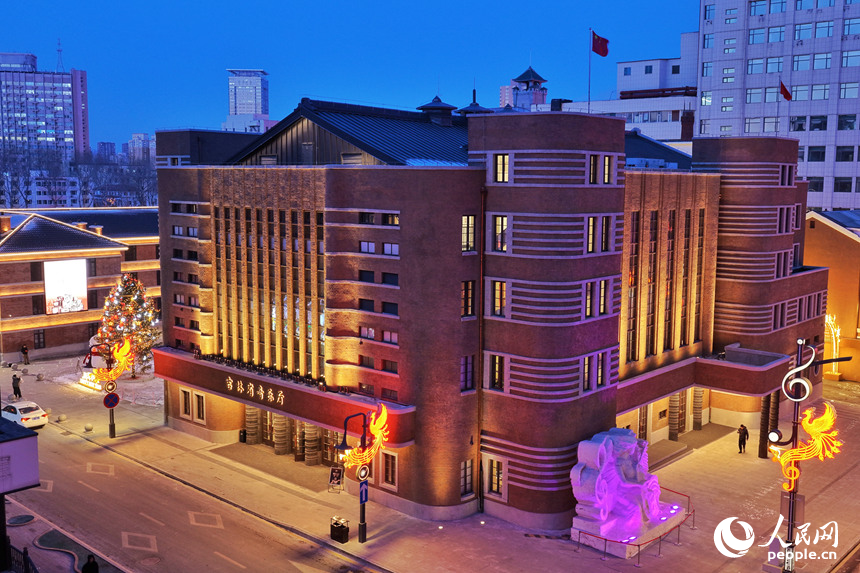修缮一新的吉林省音乐厅。人民网记者 李洋摄