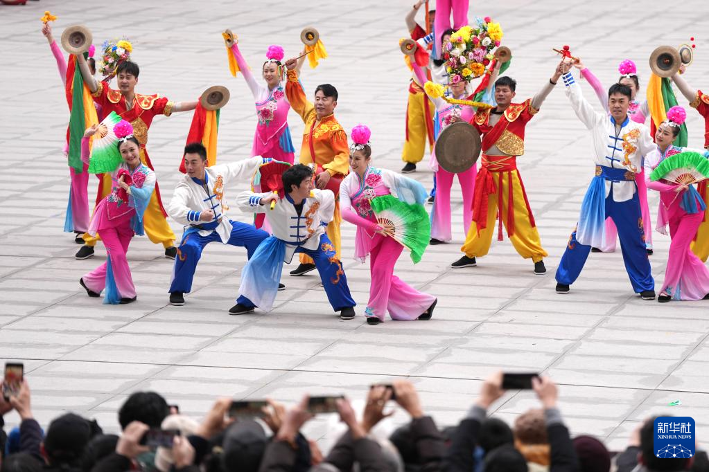 北京:非遗贺新春 红火迎元宵