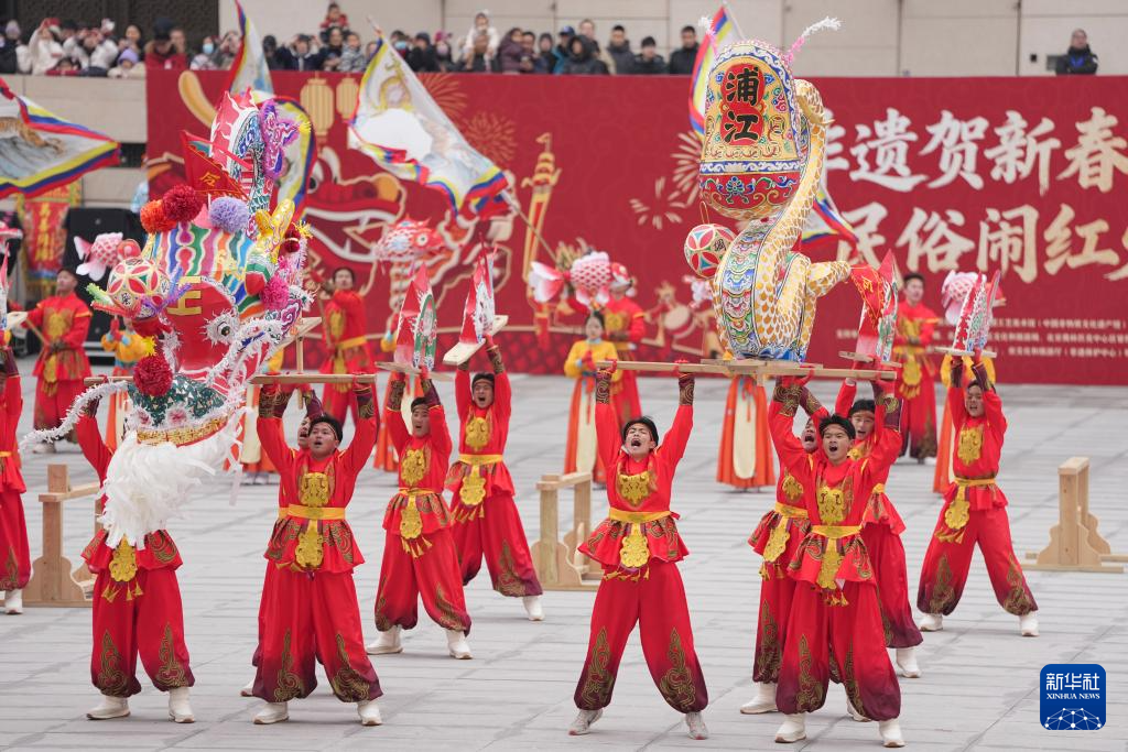 北京:非遗贺新春 红火迎元宵