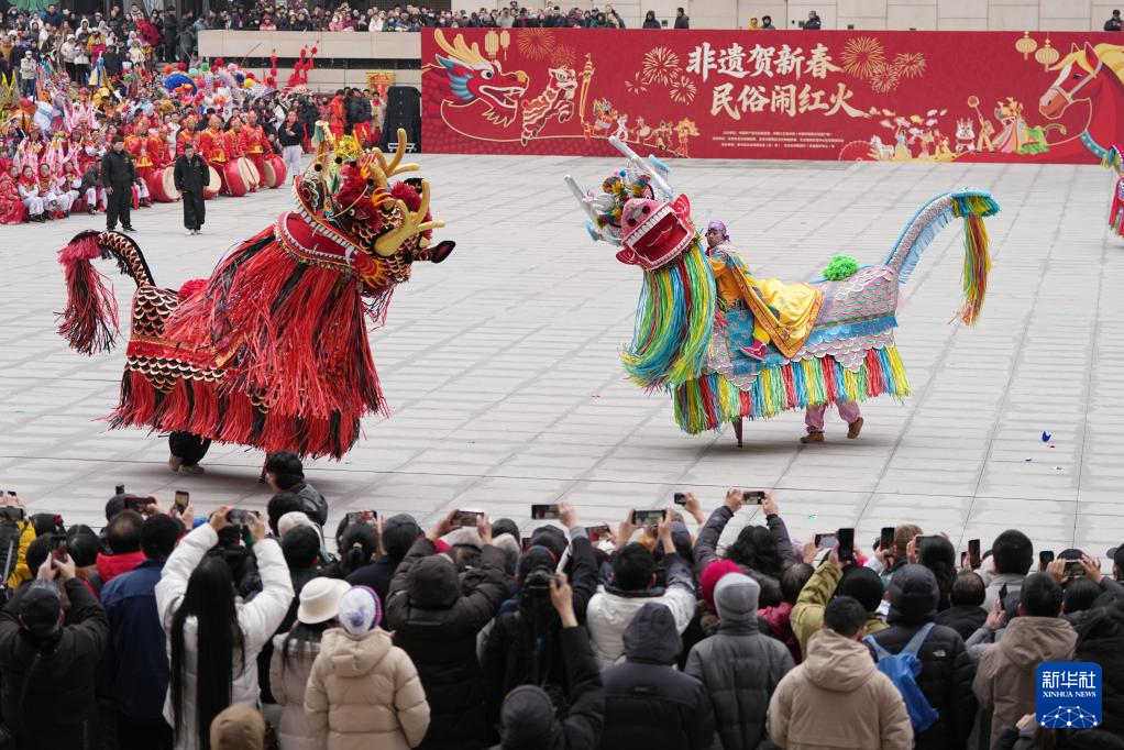 北京:非遗贺新春 红火迎元宵
