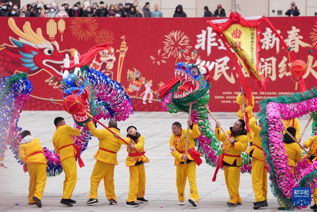 北京:非遗贺新春 红火迎元宵