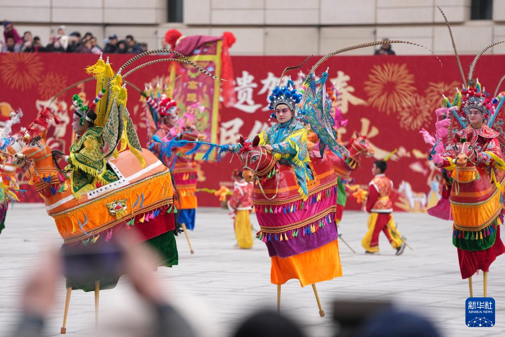 北京:非遗贺新春 红火迎元宵