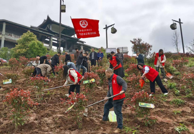 福彩公益驿站业主：用锄头种下树苗，用初心扎下“根”