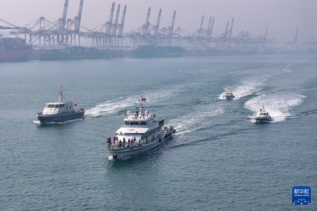 山东青岛:联合执法筑牢口岸安全防线