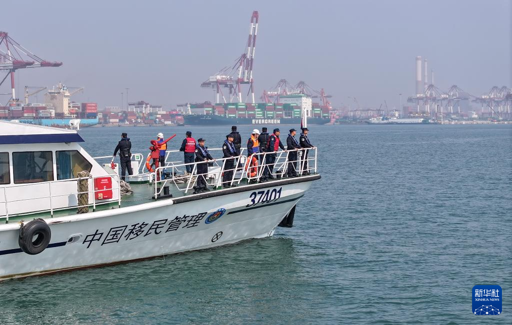 山东青岛:联合执法筑牢口岸安全防线